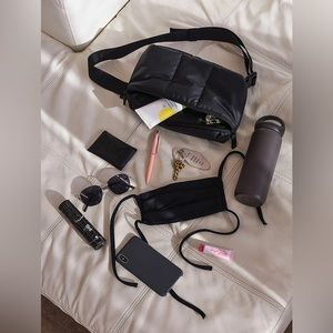 NWT Calpak Luka Black Belt Bag